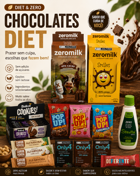 Chocolates diet Velomed